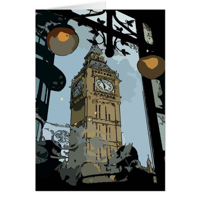 Big Ben van Londen (Voorkant)