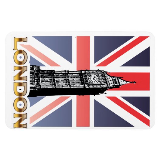 Big Ben van Londen Magneet (Horizontaal)