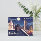 Big Ben Verenigd Koninkrijk Briefkaart (Staand voorkant)