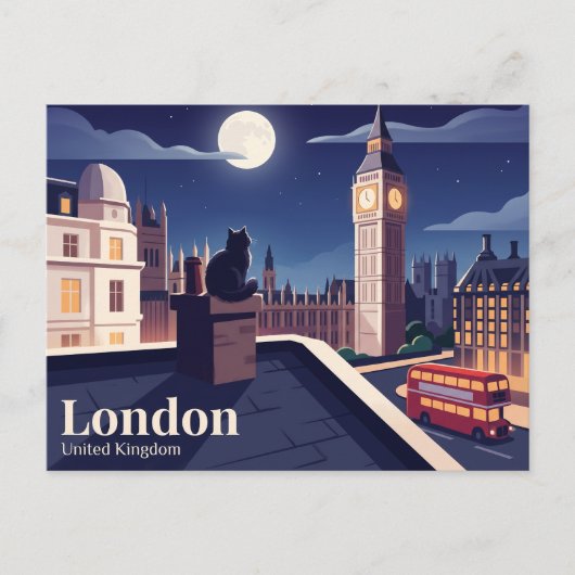 Big Ben Verenigd Koninkrijk Briefkaart (Voorkant)