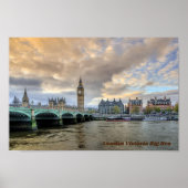 Big Ben, Victoria London Poster (Voorkant)