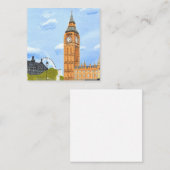 Big Ben Visitekaartje (Voorkant / Achterkant)