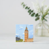 Big Ben Visitekaartje (Staand voorkant)