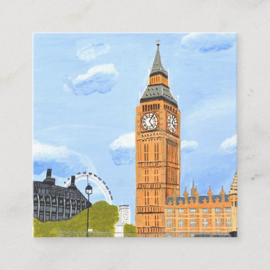Big Ben Visitekaartje (Voorkant)