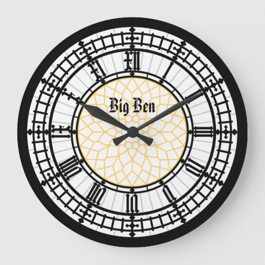 Big Ben wall Clock Grote Klok (Voorkant)