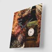 Big Ben Wall Clock Vierkante Klok (Hoek)