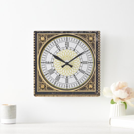 Big ben Wall Clock Vierkante Klok (Huis)