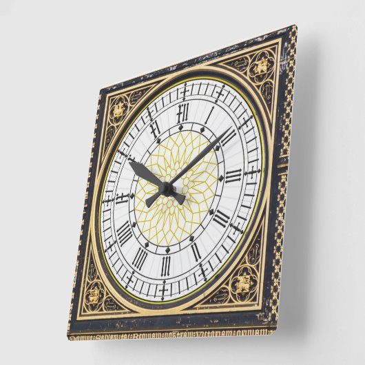 Big ben Wall Clock Vierkante Klok (Hoek)
