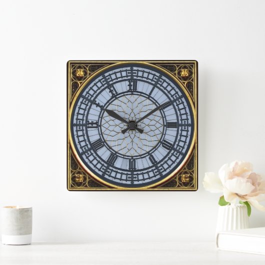 Big Ben Wall Clock Vierkante Klok (Huis)