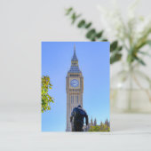 "Big Ben" Westminster, Briefkaart in Londen, Veren (Staand voorkant)