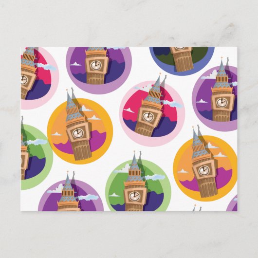 Big Ben Westminster Clock Tower Briefkaart (Voorkant)