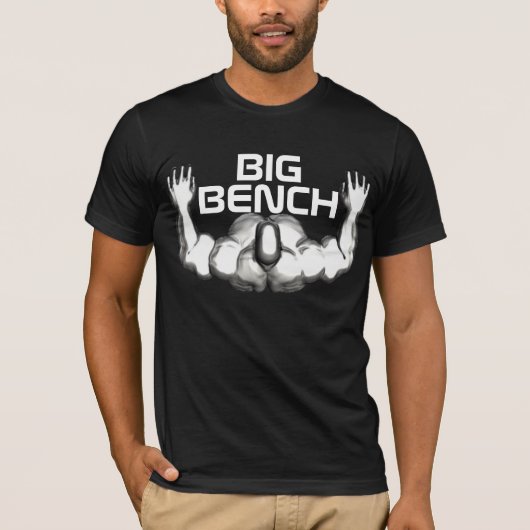 Big Bench Bench Press T-Shirt (Voorkant)