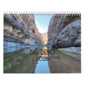 Big Bend 2026 Agenda Kalender (Hoes)