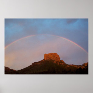 Big Bend - Casa Grande Regenboog Poster