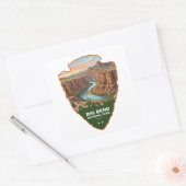 Big Bend National Park Arrowhead Vierkante Sticker (Envelop)