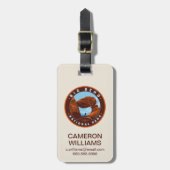 Big Bend National Park Bagagelabel (Voorkant verticaal)