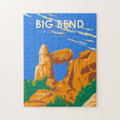 Big Bend National Park Balanced Rock  Legpuzzel (Verticaal)
