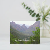 Big Bend National Park Briefkaart (Staand voorkant)