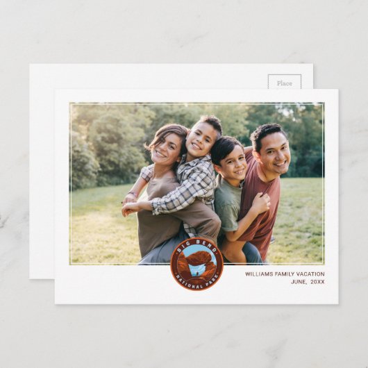 Big Bend National Park Briefkaart (Voorkant / Achterkant)