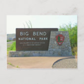 Big Bend National Park Briefkaart (Voorkant)