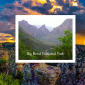 Big Bend National Park Briefkaart