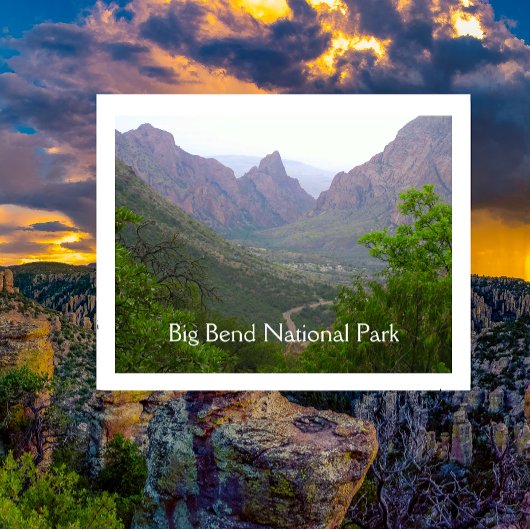 Big Bend National Park Briefkaart