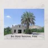 Big Bend National Park Briefkaart (Voorkant)