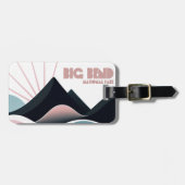 Big Bend National Park Gekleurde heuvels Bagagelabel (Voorkant horizontaal)