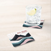 Big Bend National Park Gekleurde heuvels Kartonnen Onderzetters (Insitu)