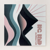 Big Bend National Park Gekleurde heuvels Legpuzzel (Horizontaal)