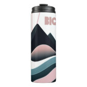 Big Bend National Park Gekleurde heuvels Thermosbeker (Voorkant)