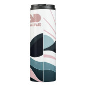 Big Bend National Park Gekleurde heuvels Thermosbeker (Achterkant)