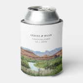 Big Bend National Park Huwelijksgunst Custom Blikjeskoeler (Blikje Voorkant)