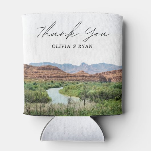 Big Bend National Park Huwelijksgunst Custom Blikjeskoeler (Achterkant)