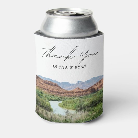 Big Bend National Park Huwelijksgunst Custom Blikjeskoeler (Blikje Achterkant)