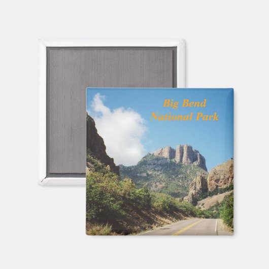 Big Bend National Park magneet (Voorkant / Achterkant)