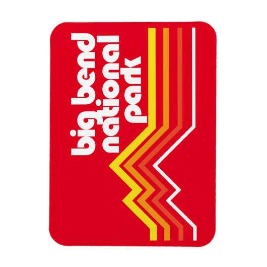 Big Bend National Park Magneet (Verticaal)