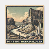 Big Bend National Park Magneet (Voorkant)