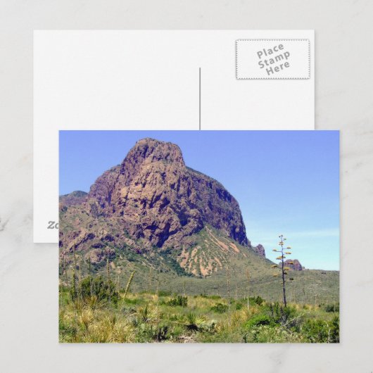 Big Bend National Park Post Card Briefkaart (Voorkant / Achterkant)