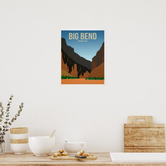 Big Bend National Park Poster (Keuken)