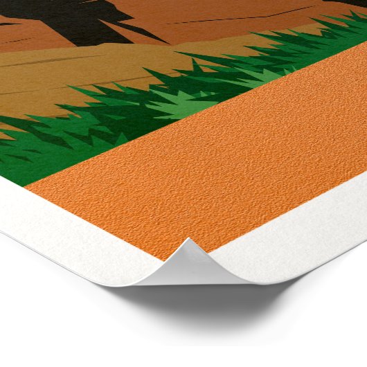 Big Bend National Park Poster (Hoek)