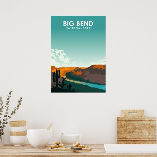 Big Bend National Park Poster (Keuken)
