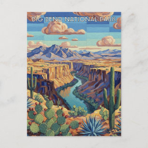 Big Bend National Park Reis Briefkaart