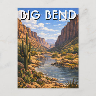 Big Bend National Park Reis Briefkaart
