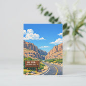 Big Bend National Park Reis Briefkaart (Staand voorkant)