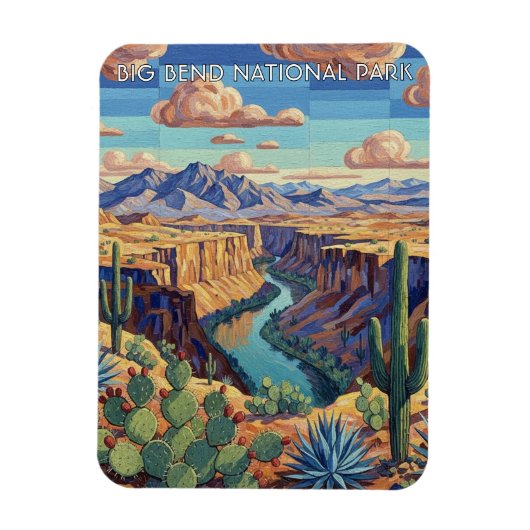 Big Bend National Park Reis Magneet (Verticaal)