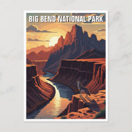 Big Bend National Park Reizen Briefkaart