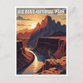 Big Bend National Park Reizen Briefkaart (Voorkant)