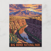 Big Bend National Park Reizen Briefkaart (Voorkant)
