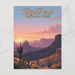 Big Bend National Park Reizen Briefkaart